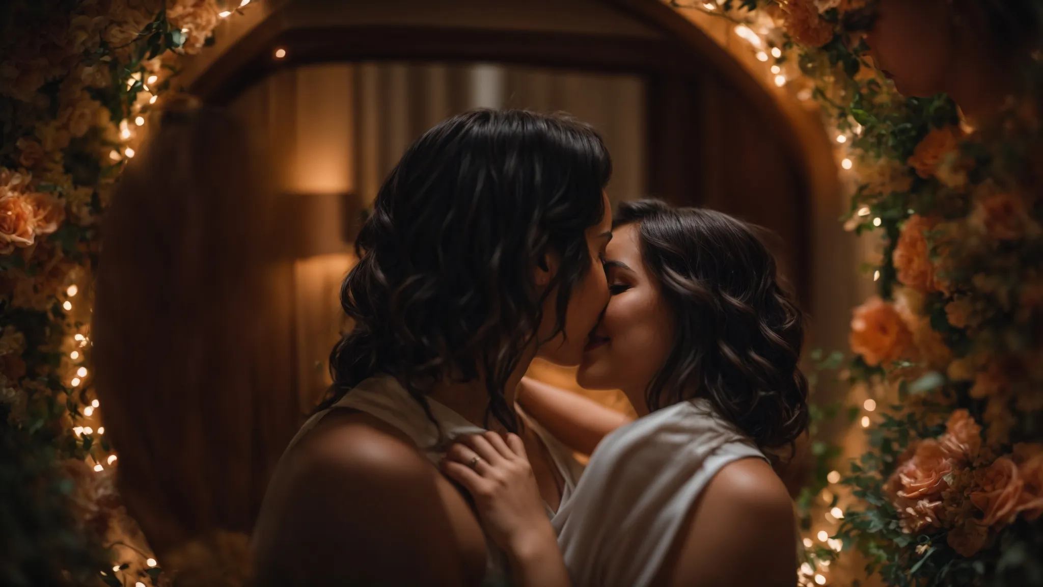 a couple embracing tenderly, their faces showing a mixture of love and gratitude after a successful sex therapy session in cincinnati.